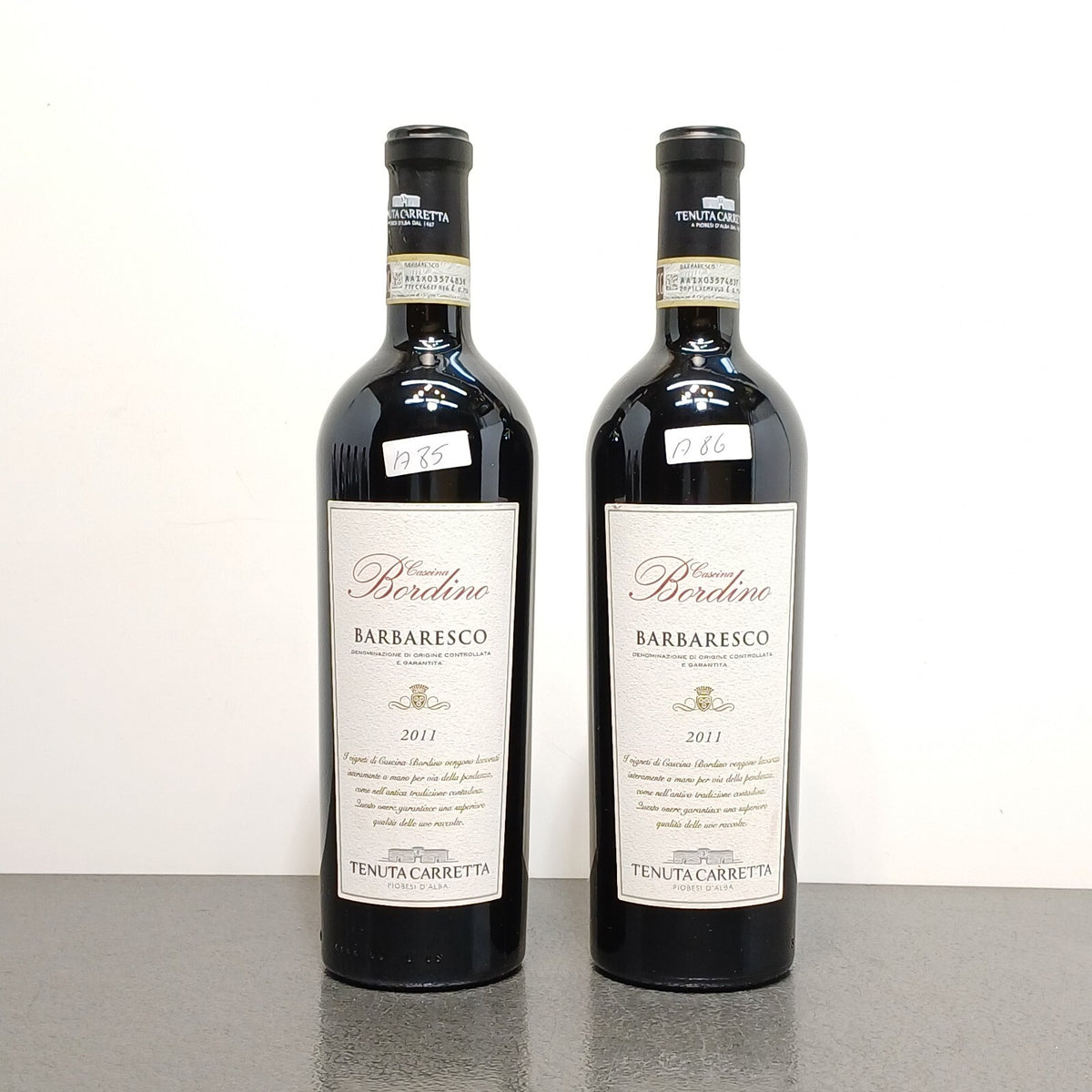 Barbaresco Cascina Bordino 2011 Tenuta Carretta bott. 75 cl 14%