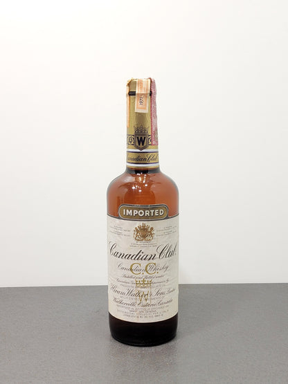 Whisky Canadian Club 1971 Hiram Walker bott.75 cl 40%
