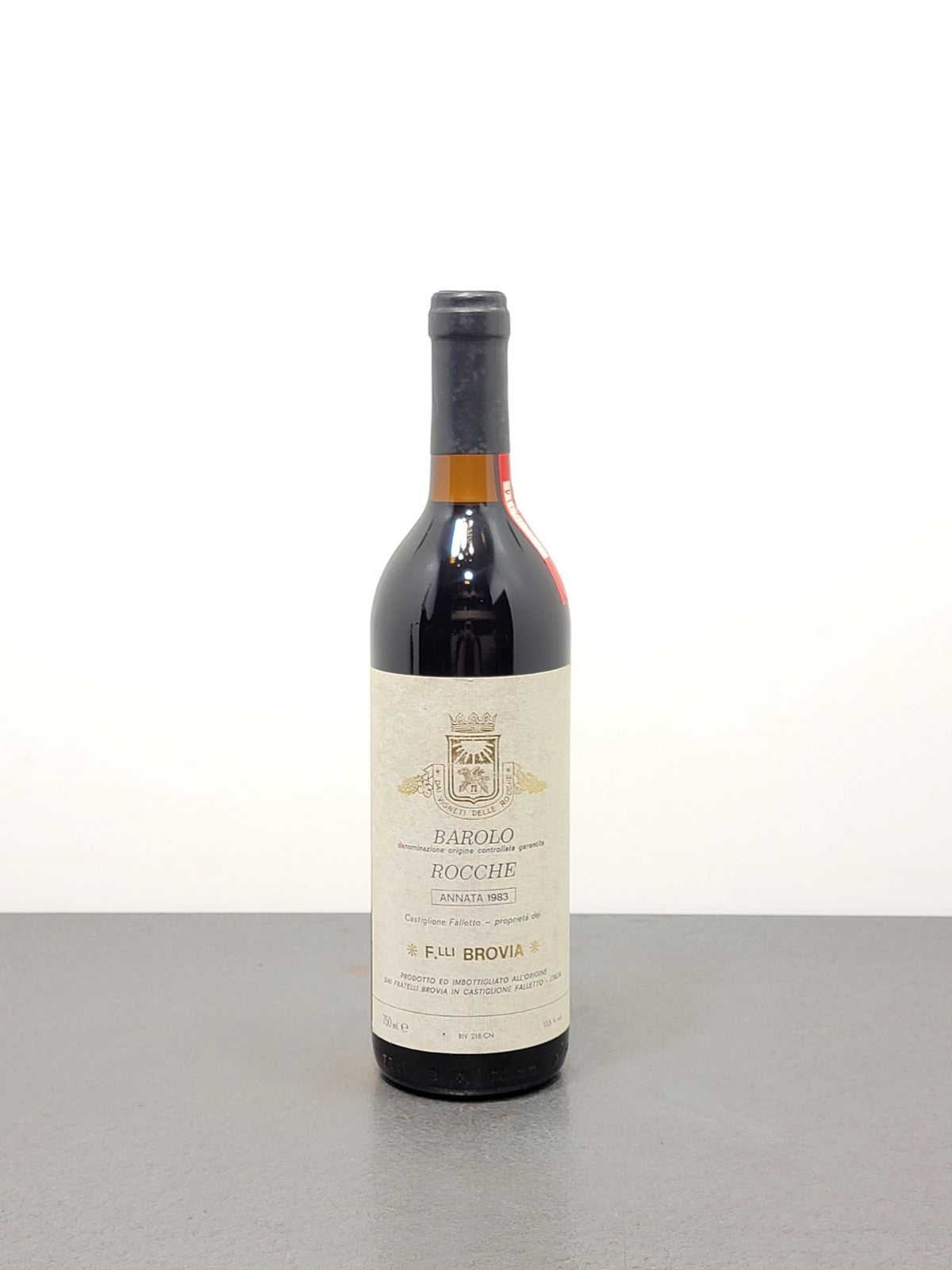 Barolo Rocche Fratelli Brovia 1983 Castiglione Falletto bott. 75 cl 13.5%