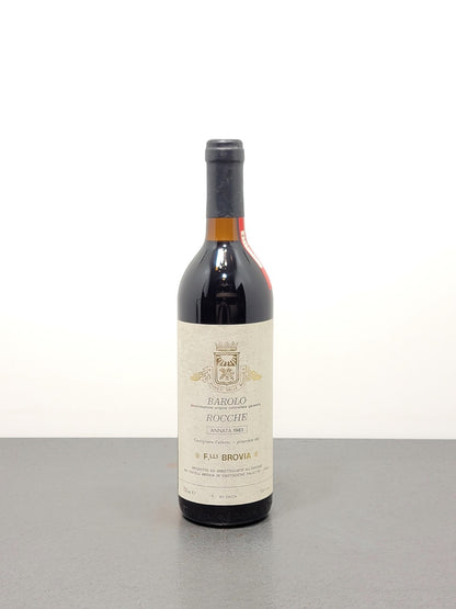 Barolo Rocche Fratelli Brovia 1983 Castiglione Falletto bott. 75 cl 13.5%