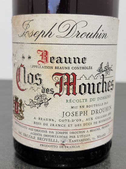 Beaune Clos Des Mouches 1985 Joseph Drouhin 1er Cru bott.75 cl 13%