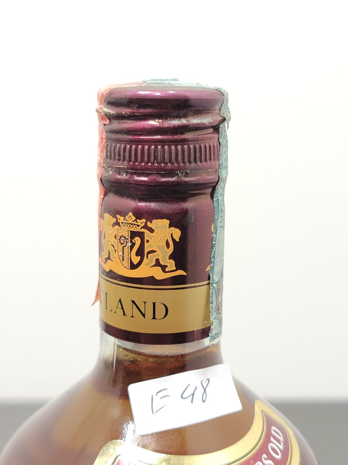 Whisky Cromwell’s Over 12 years 1990s Blended Scotch Whisky bott.70 cl 40%