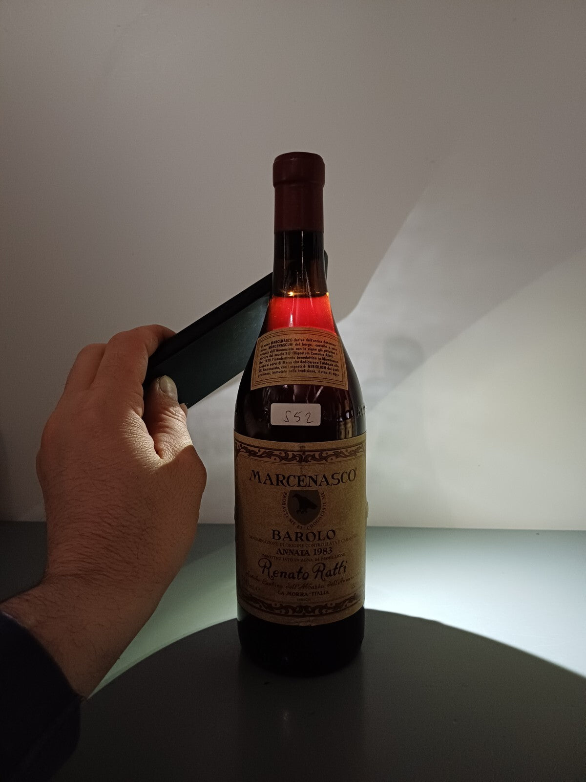 Barolo Renato Ratti 1983 Marcenasco Abbazia dell'Annunziata bott. 75 cl