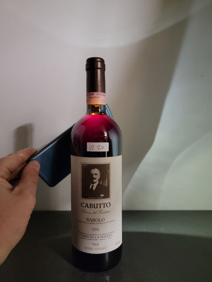 Barolo Cabutto 1990 Tenuta La Volta Riserva del Fondatore bott.75 cl 14 cl
