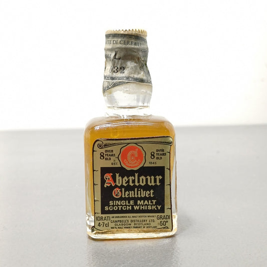 Aberlour Glenlivet 8 Years Old Mignon Single Malt Scotch Whisky bott. 4.7 cl 50%