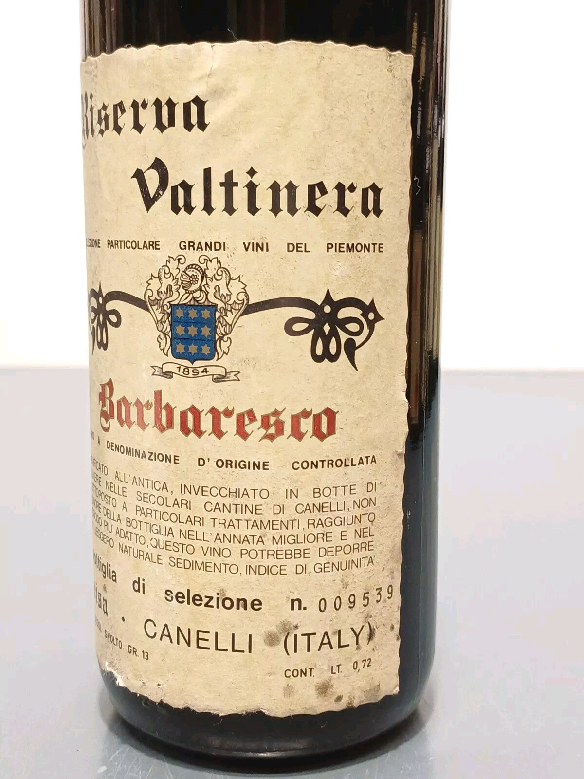 Barbaresco 1967 Valtinera Riserva bott..72 cl