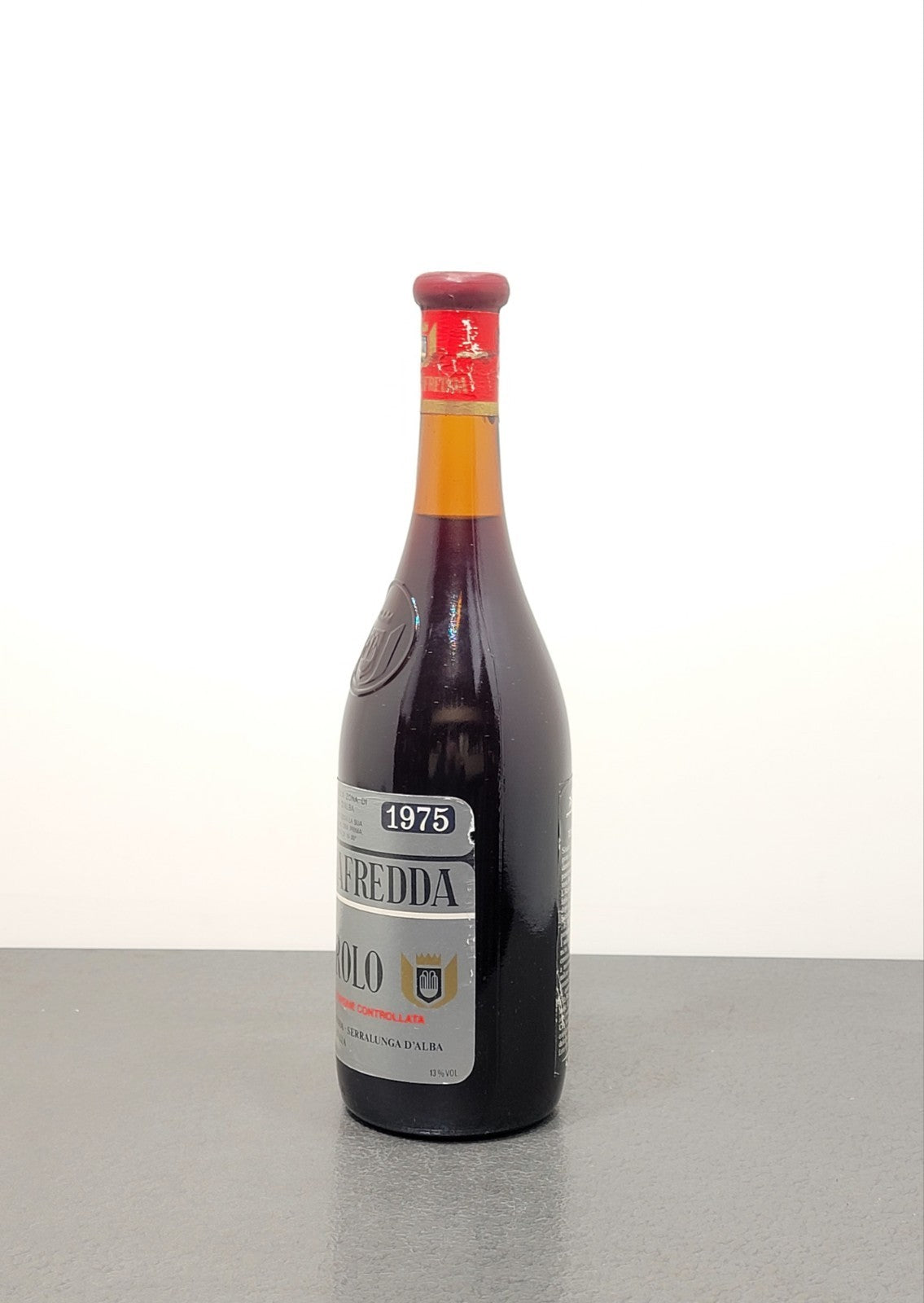 Barolo Fontanafredda 1975 Serralunga D'Alba bott.75 cl 13%