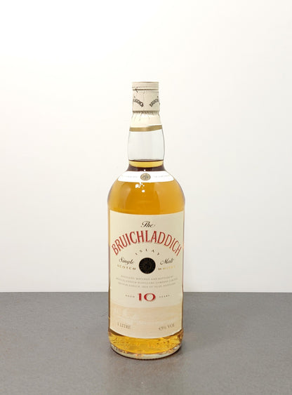 Whisky Bruichladdich 10 years 1990s Islay Single Malt bott. 1 litro 43%