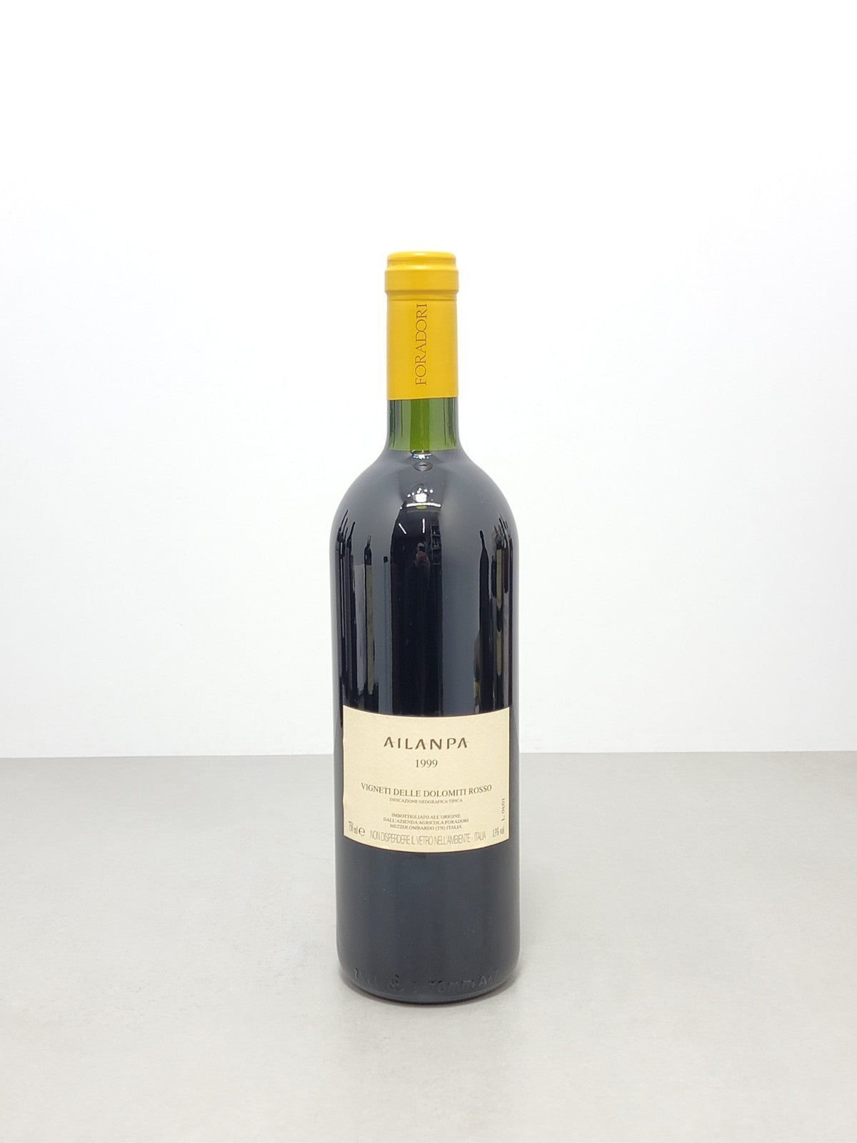 Ailanpa Foradori 1999 Mezzolombardo Vigneti Delle Dolomiti Rosso bott. 75 cl 13%