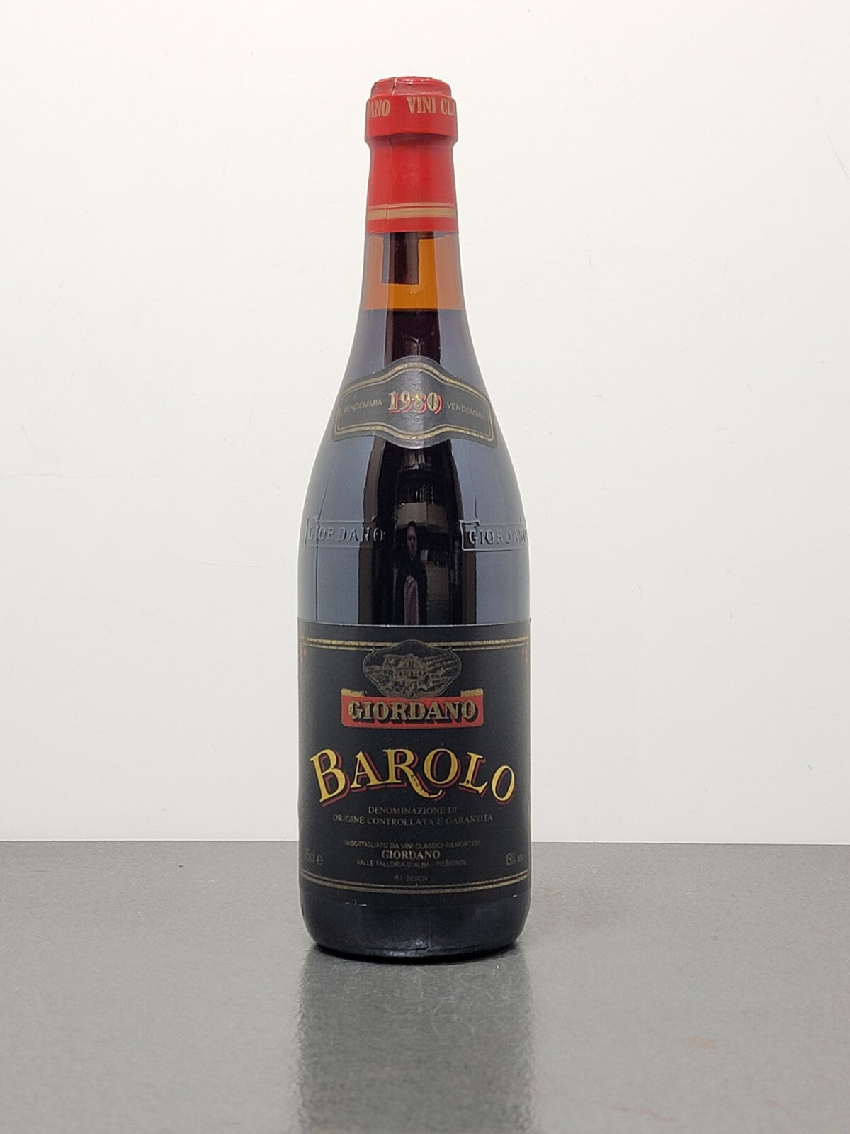 Barolo Giordano 1980 bott. 75 cl 13%