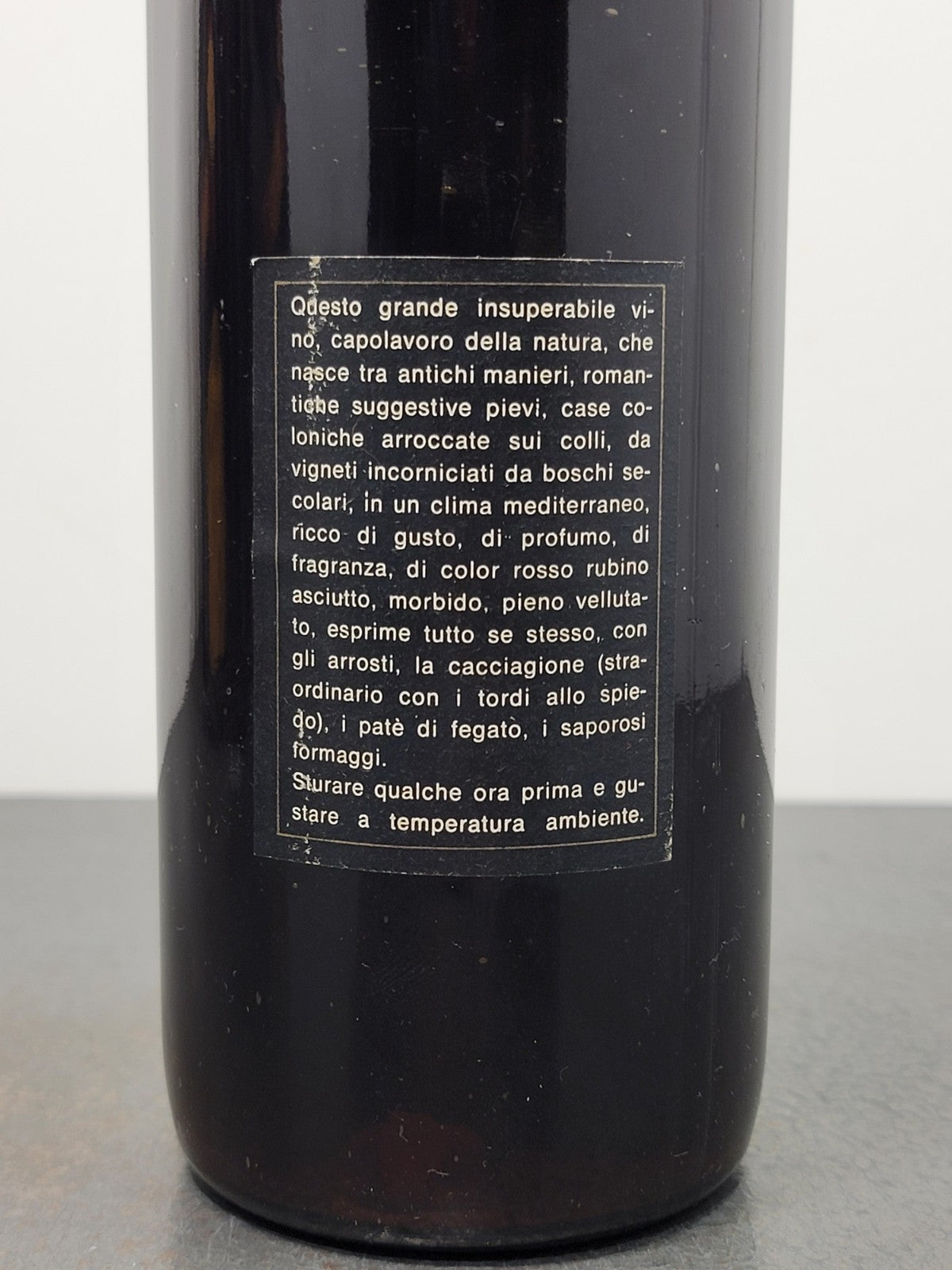 Camigliano Brunello Di Montalcino 1974 bott.75 cl 12.5%