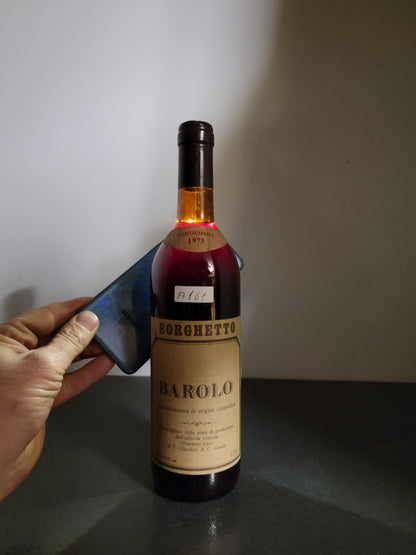 Barolo Borghetto Gilardino 1973 bott.72 cl 13.5%