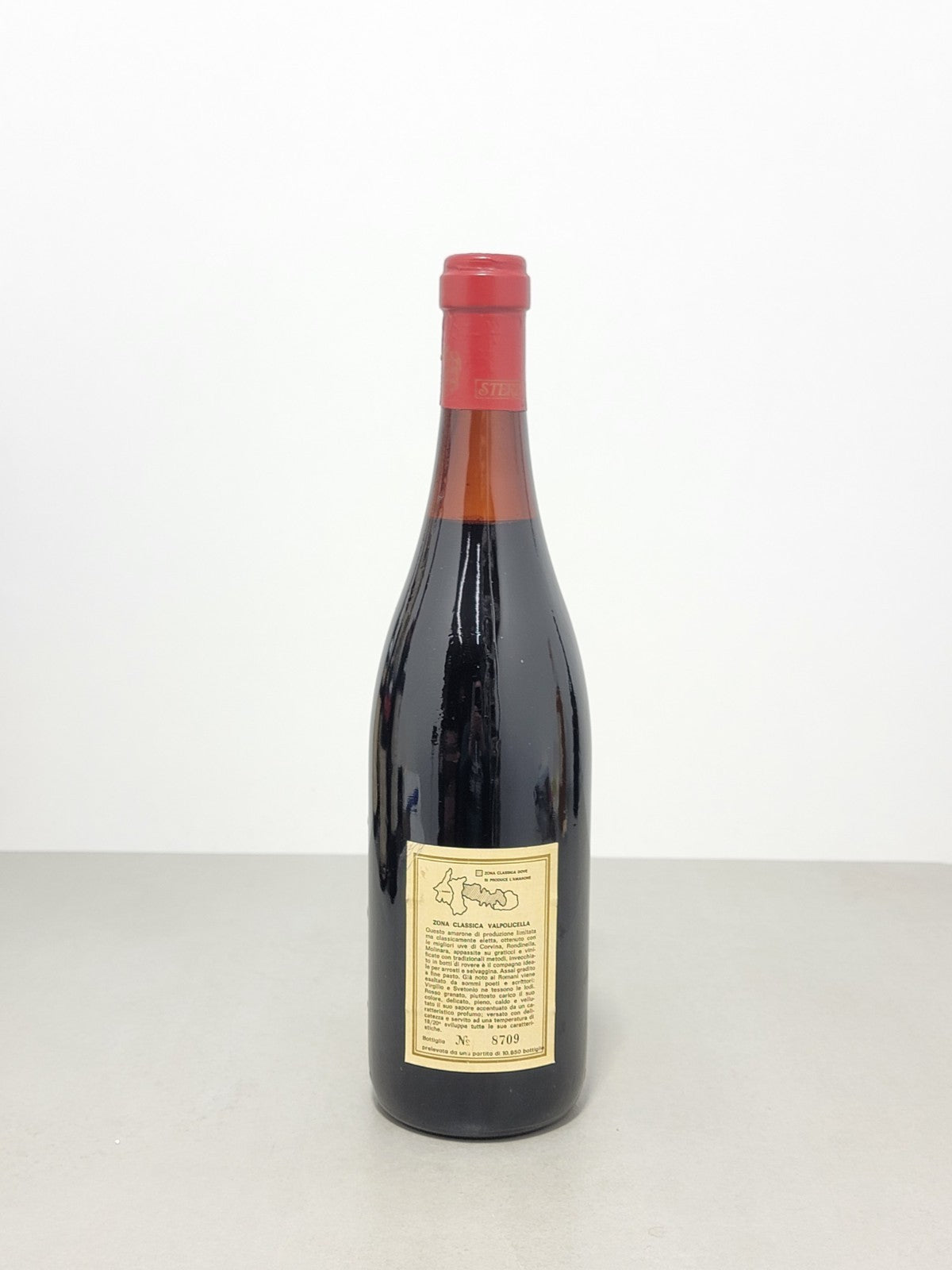 Amarone Sterzi 1978  Valpolicella Classico Superiore bott. 75 cl 14,2%