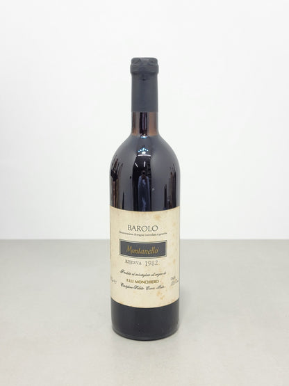 Barolo Montanello Riserva 1982 F.lli Monchiero Castiglion Falletto 75 cl 13.5%