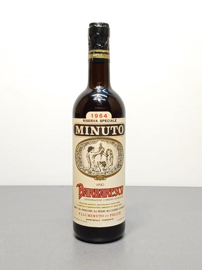 Barbaresco Fratelli Minuto 1964 Riserva Speciale bott. 72 cl 13% Tappo Nero