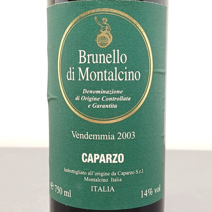 Caparzo 2003 Brunello Di Montalcino bott.75 cl 14%