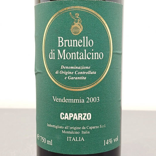 Caparzo 2003 Brunello Di Montalcino bott.75 cl 14%