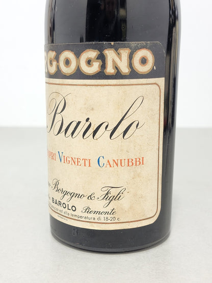 Barolo Borgogno Riserva 1948 Propri Vigneti Canubbi bott.72 cl 13.5%