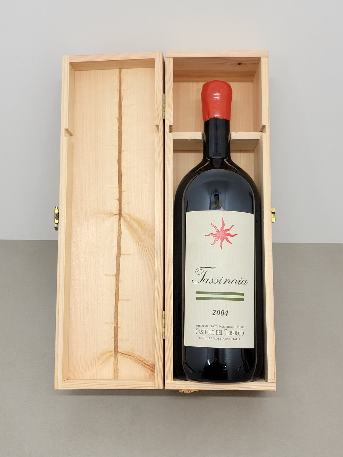 Tassinaia Castello del Terriccio 2004 Magnum Cassa Di Legno bott. 1,5 lt 14%