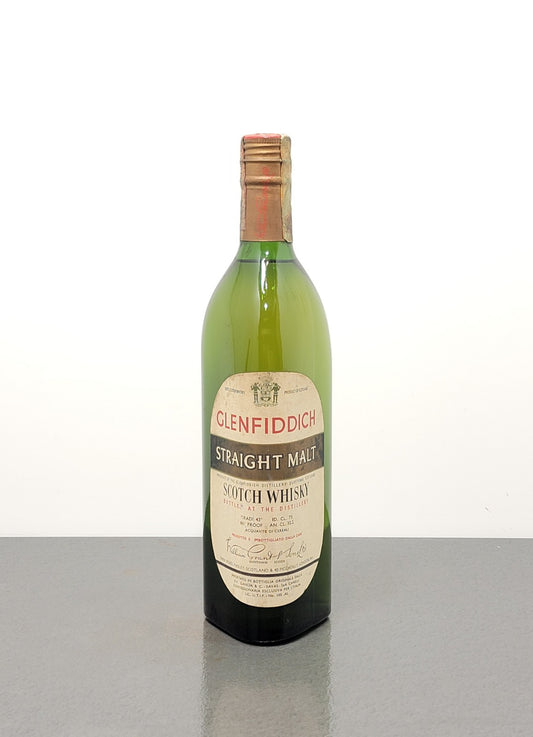 Whisky Glenfiddich 8 years 1960s Straight Malt Scotch 86 Proof bott.75 cl 43%