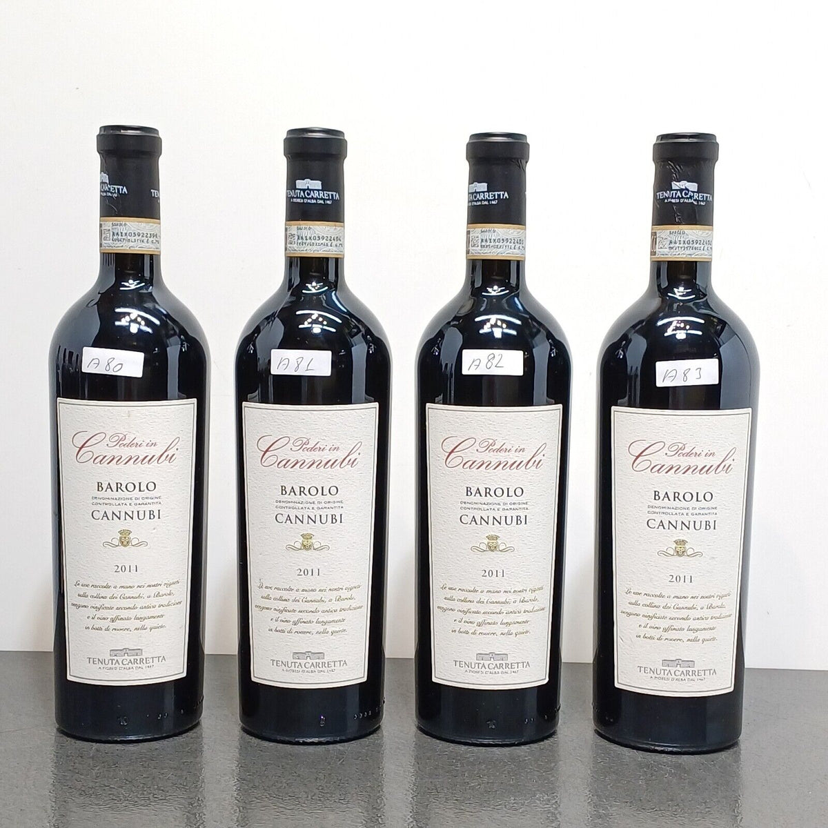 1x Barolo Carretta 2011 Cannubi  bott..75 cl 14%