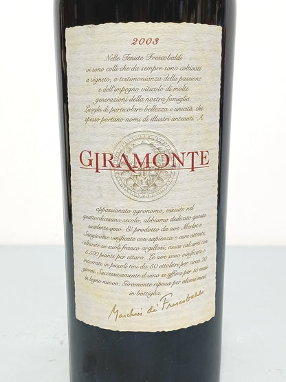Giramonte 2003 Marchese de Frescobaldi Toscana bott. 75 cl 14,5%