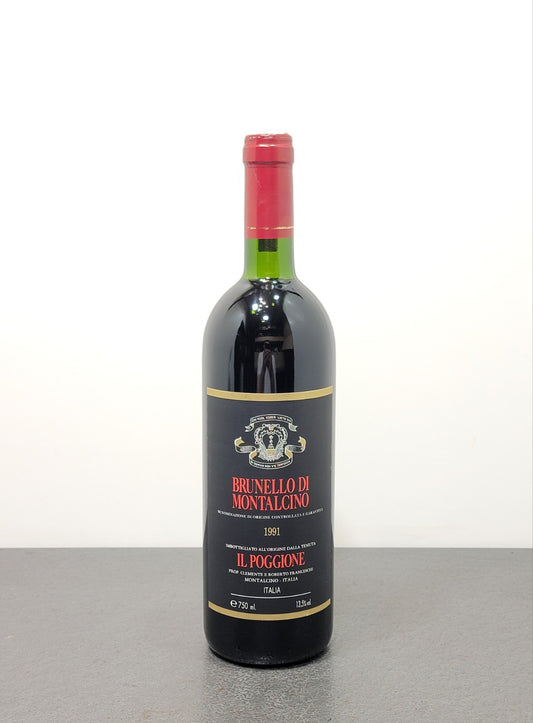 Brunello Di Montalcino IL Poggione 1991 bott.75 cl 13.5%