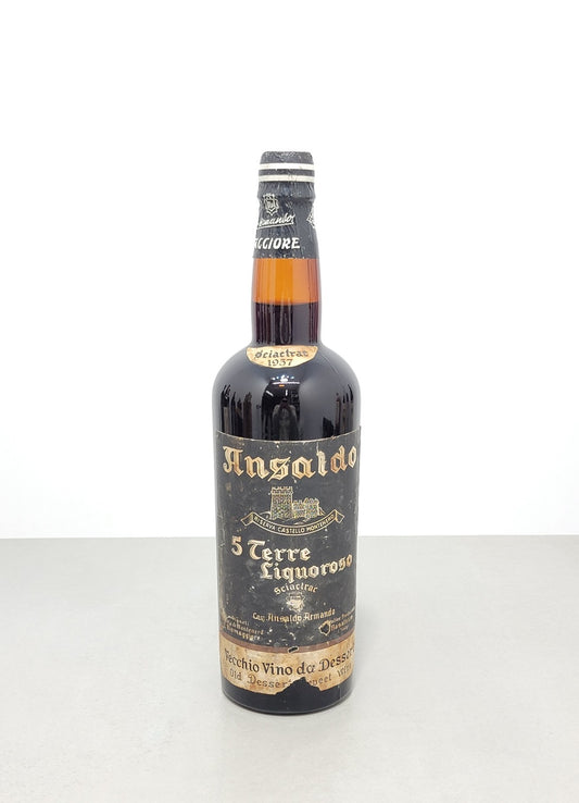 5 Terre Scaictrac Riserva 1957 Castello Montenero Ansaldo Armando bott. 72 cl 16%