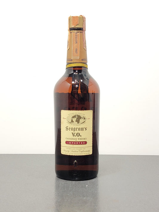 Whisky Canadian Seagram's V.O. 1967 6 Years Old bott.75 cl 43%