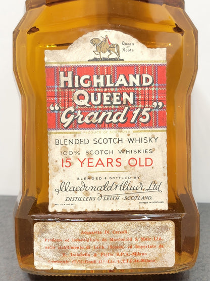 Whisky Highland Queen Grand 15 Years 1960s bott.75 cl 43%