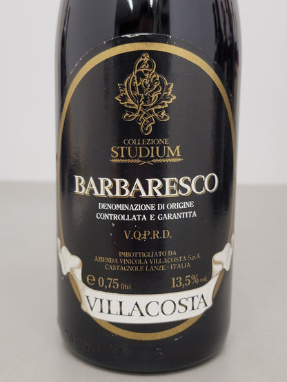 Barbaresco Villacosta 1987 Castagnole Lanze bott. 75 cl 13.5%