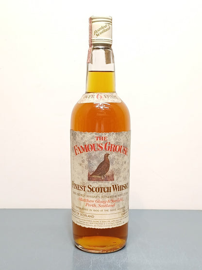 Whisky Famous Grouse Finest Scotch Whisky bott.0.75 cl anni 70