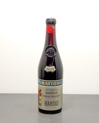 Barolo Mirafiore 1929 Serralunga D'alba Canelli Bott.75 cl 14%
