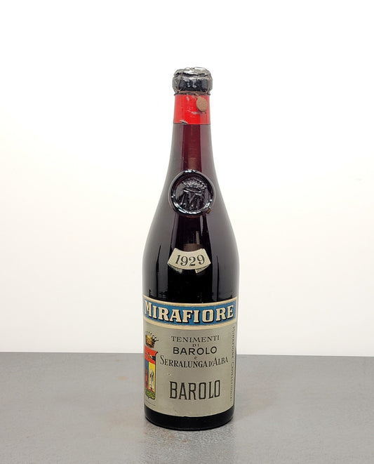 Barolo Mirafiore 1929 Serralunga D'alba Canelli Bott.75 cl 14%