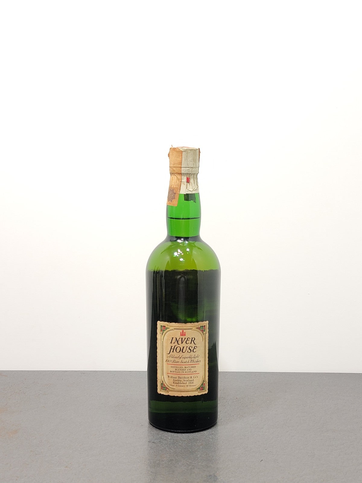 Whisky Inver House Green Plaid 1960s Rare Scotch Whisky bott.75 cl 40%