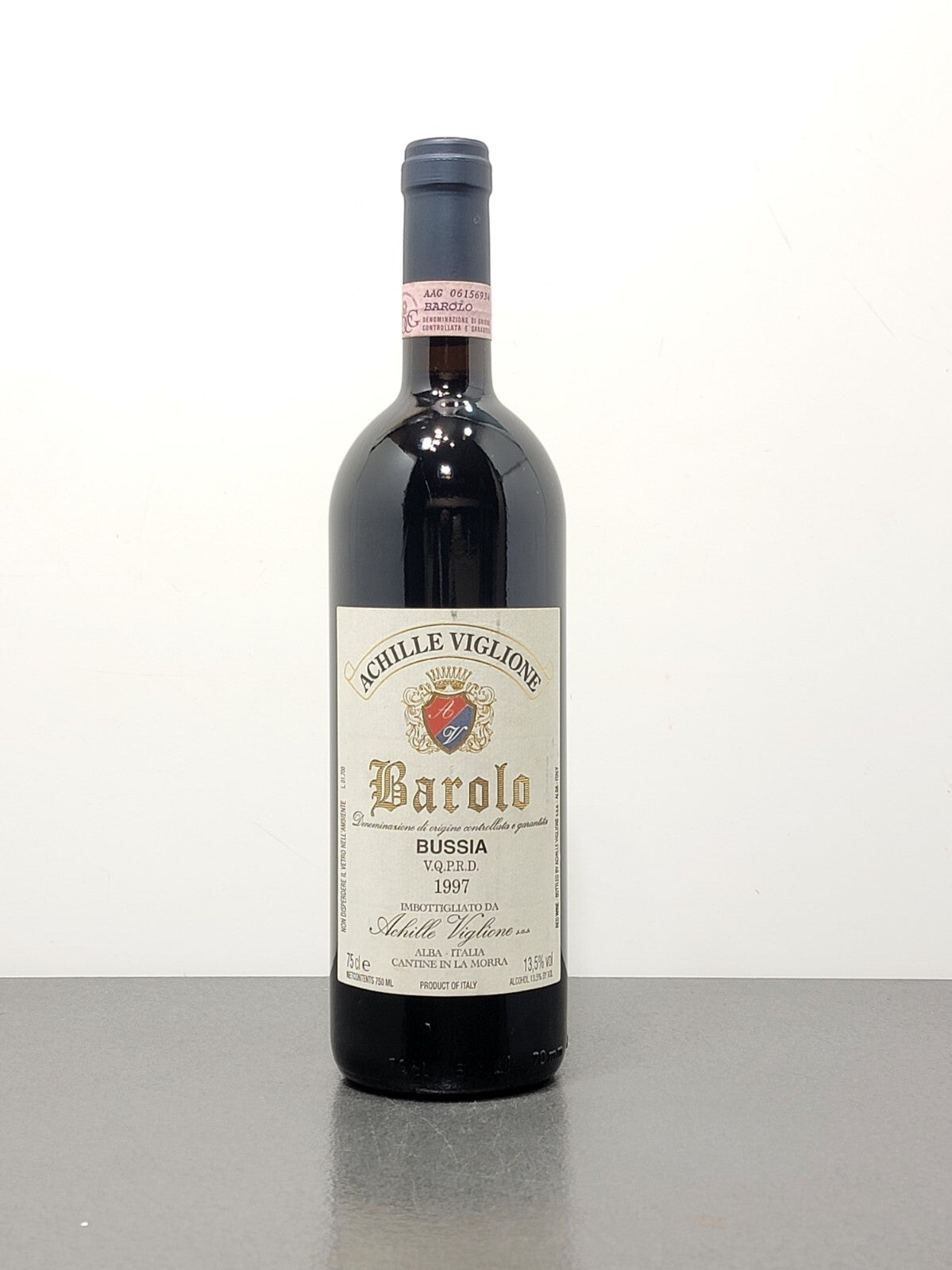 Barolo Bussia Achille Viglione 1997 bott.75 cl 13.5