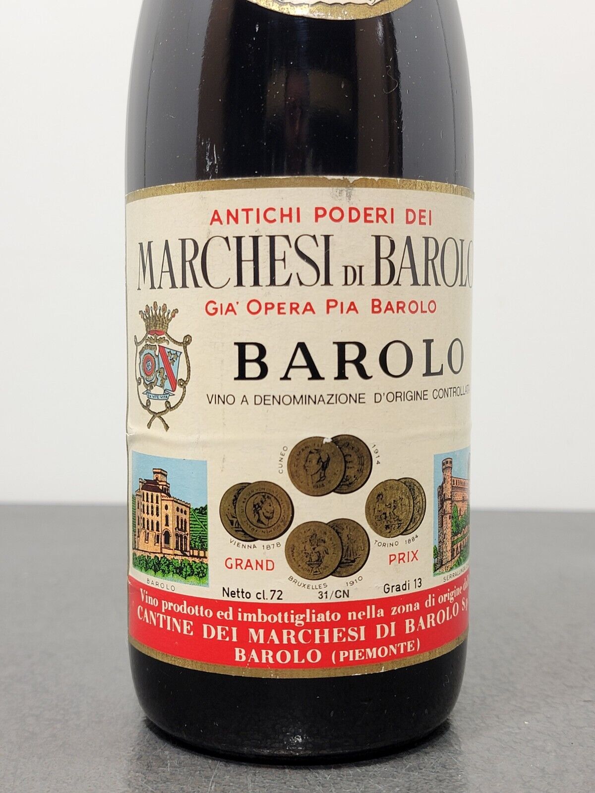 Barolo Marchesi 1969 bott.72 cl 13%