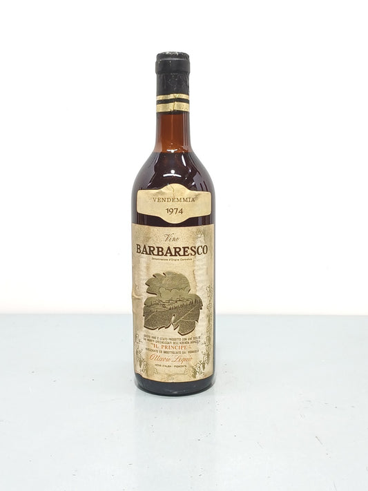 Barbaresco IL Principe Ottavio Lequio 1974 Nieve bott. 72 cl 13,5%