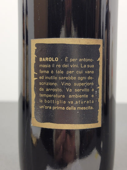 Barolo Clemente Guasti 1958 Nizza Monferrato bott.70 cl 13%