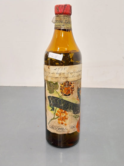 Grappa 1944/47 G. B Lombardini Acquavite Sigillo Reale bott 1 litro