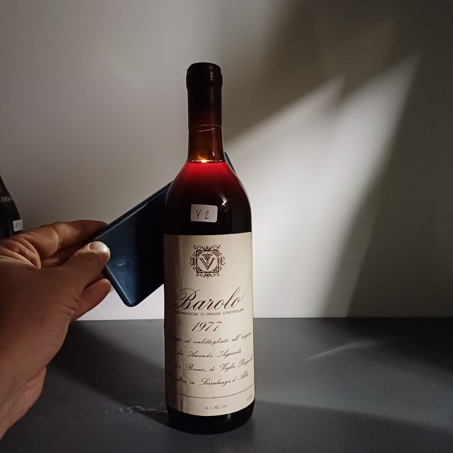 Barolo Cascina Bruni Di Veglio Pasquale 1977 bott.72 cl 13%
