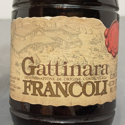 Gattinara 1974 Francoli Ghemme bott. 72 cl 12.5 %