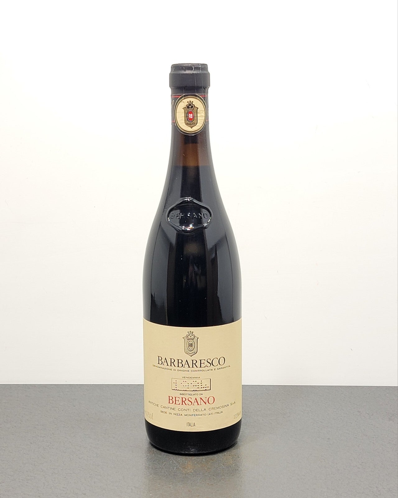 Barbaresco Bersano 1994 Nizza Monferrato bott. 75 cl 13.5 %
