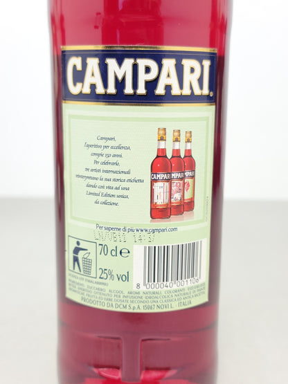 Campari Bitter Limited Edition Vanessa Beecroft 150 Anniversary 2010, 25% 75 cl
