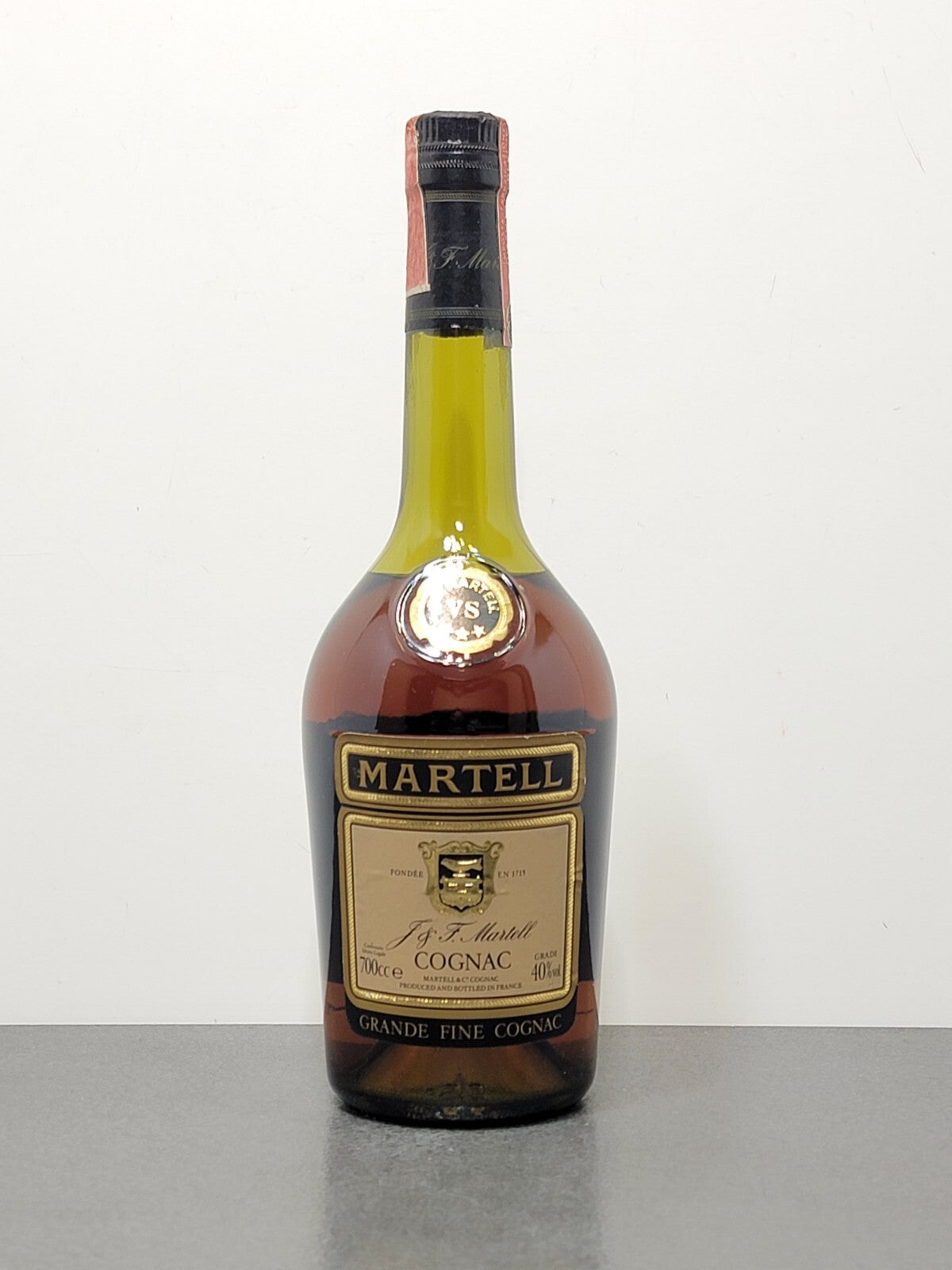 Cognac Martell 1980s Grande Fine Cognac bott.70 cl 40%