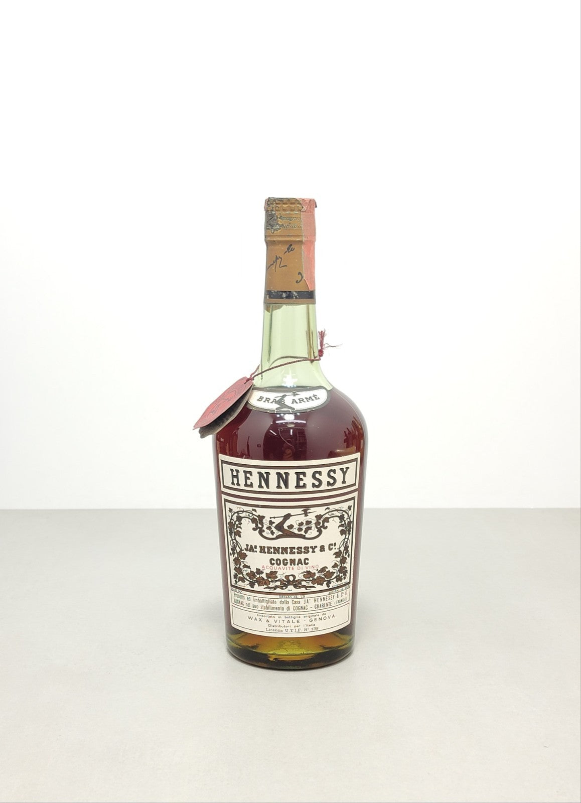 Cognac Hennessy Bras Arme 1960s bott. 73 cl 40%