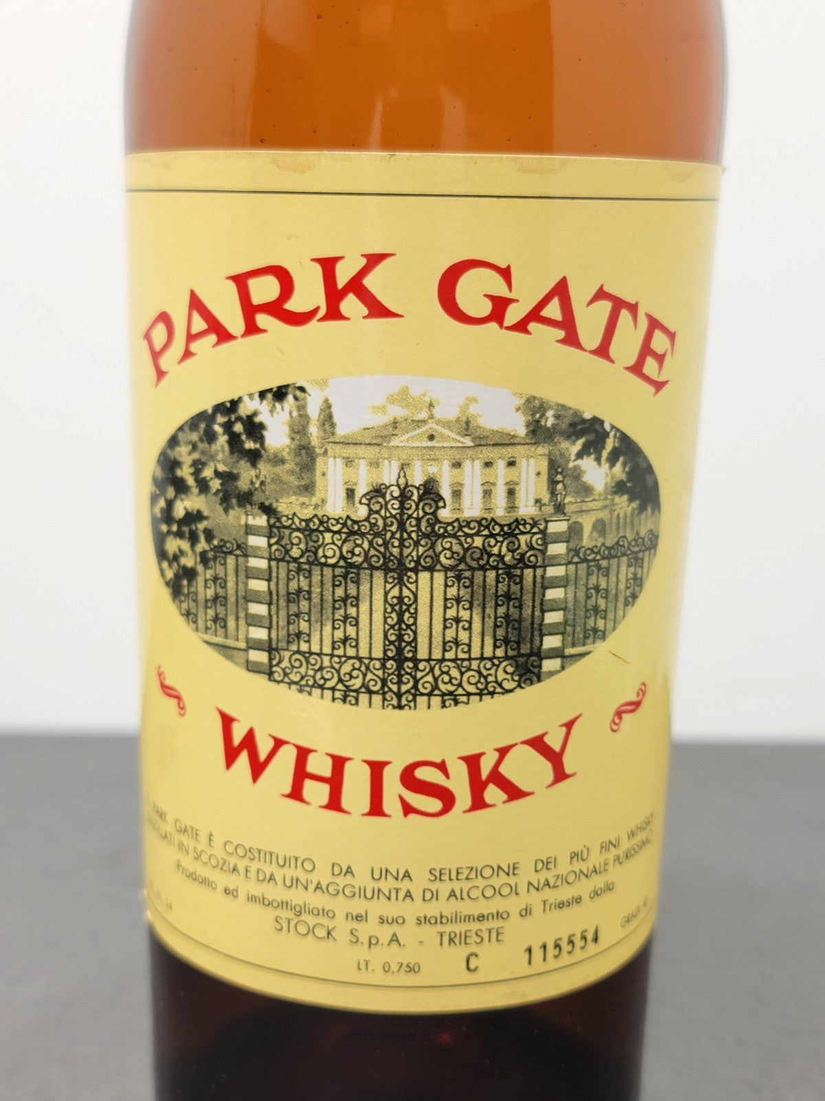 Whisky Park Gate 1960s bott.75 cl 40%