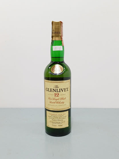 Whisky The Glenlivet 12 years Pure Single Malt bott.70 cl