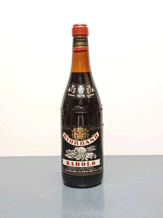 Barolo Giordano 1976 bott. 75 cl 13.2%