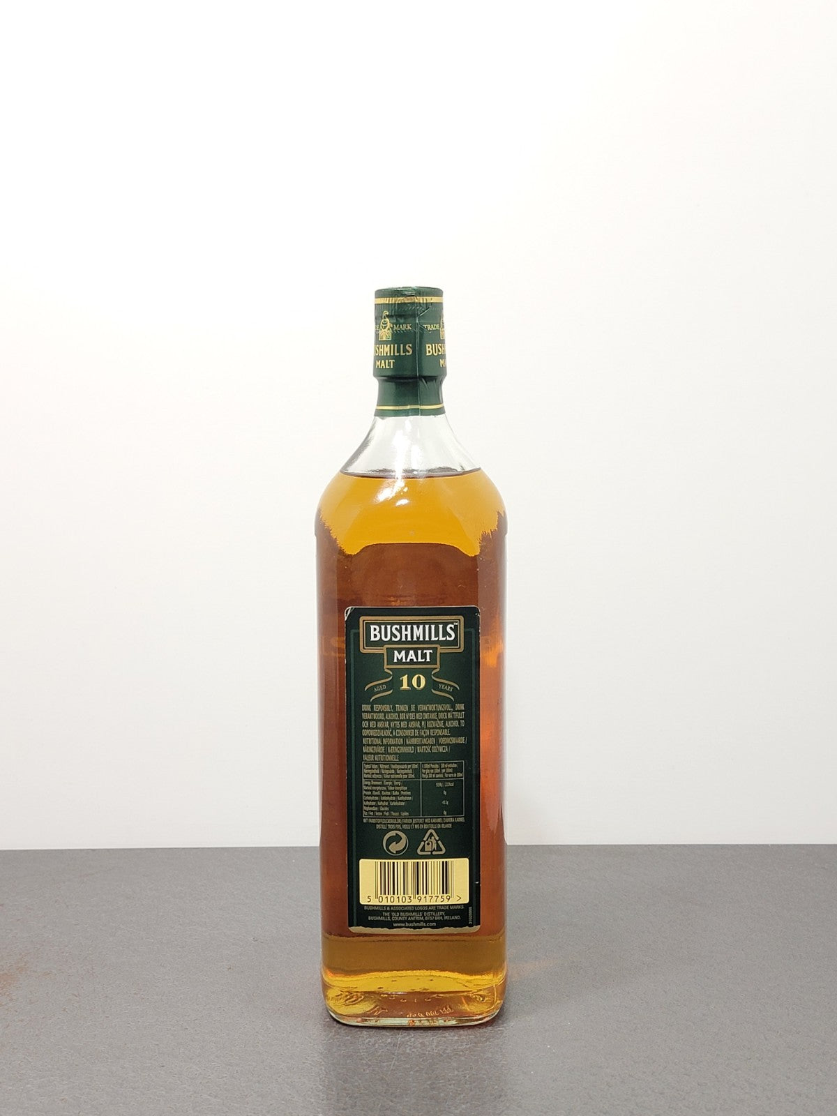 Whisky Bushmills 10 years 400° Aniversario Irish Single Malt 1 Litro 40%